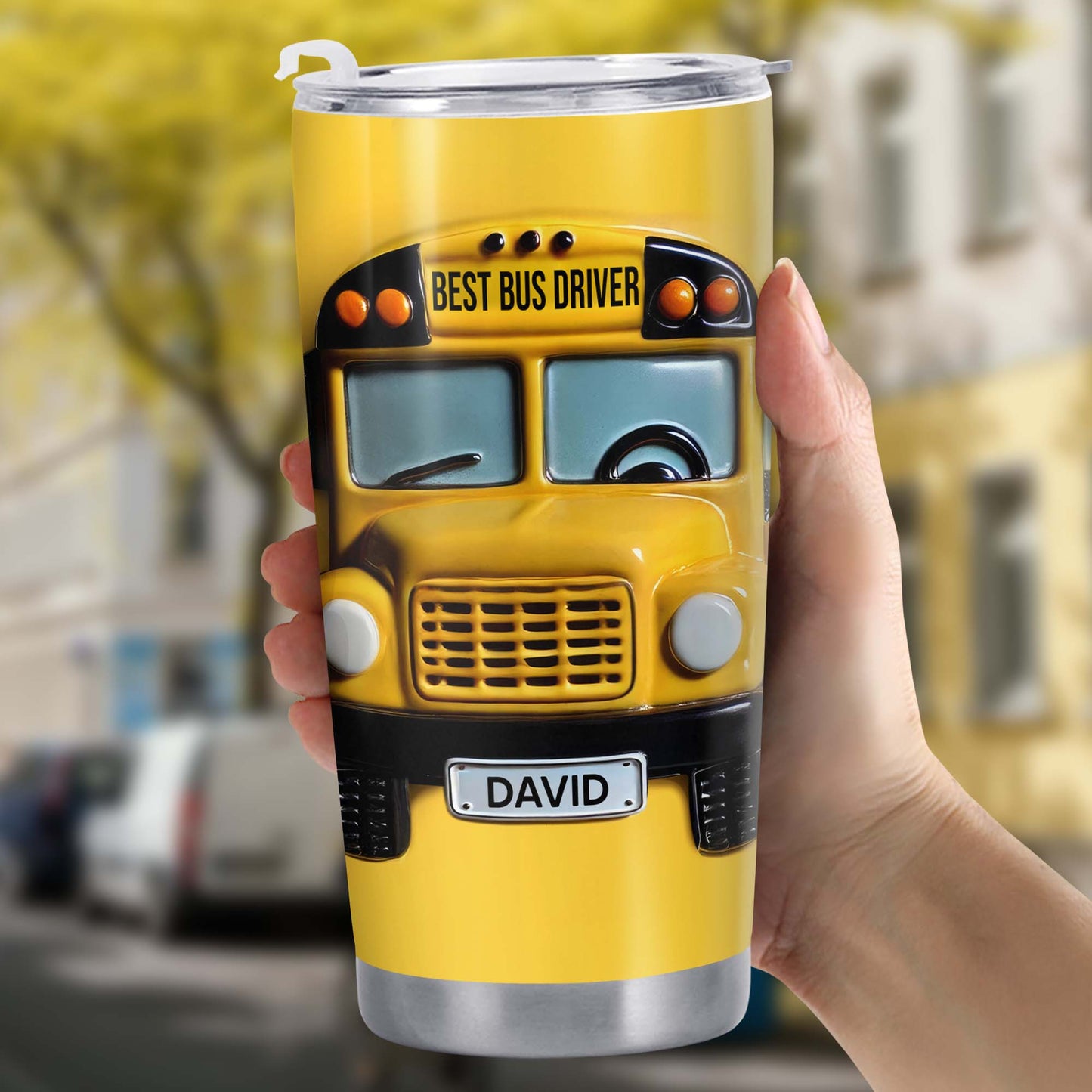Best Bus Driver Stainless Steel Tumbler