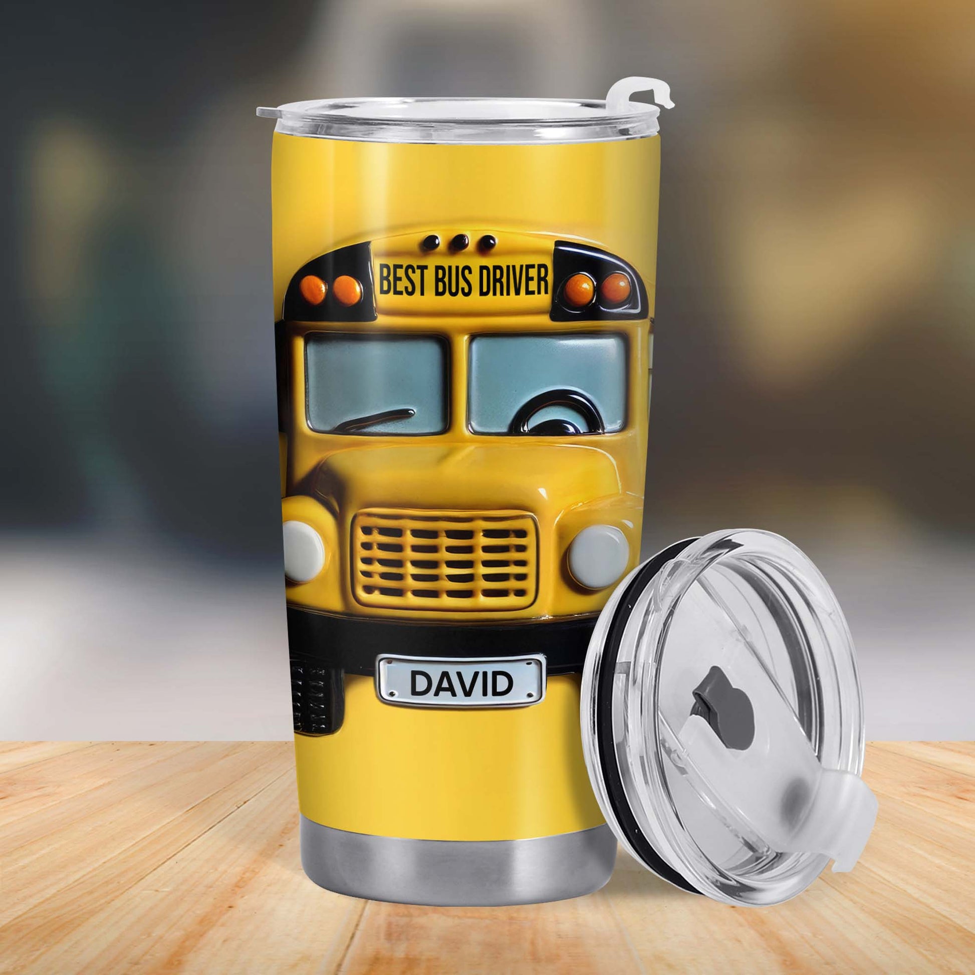 Best Bus Driver Stainless Steel Tumbler