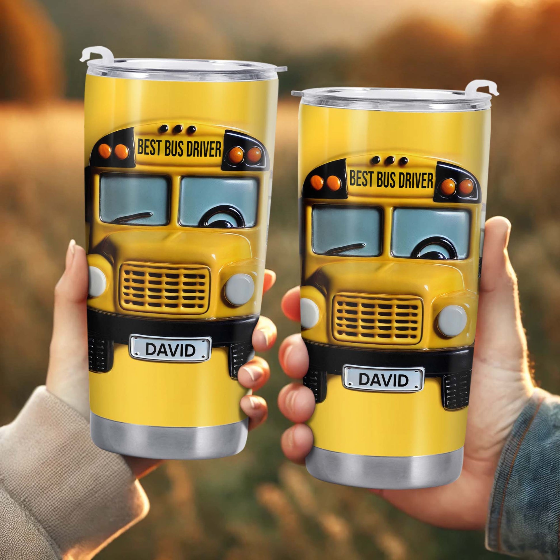 Best Bus Driver Stainless Steel Tumbler