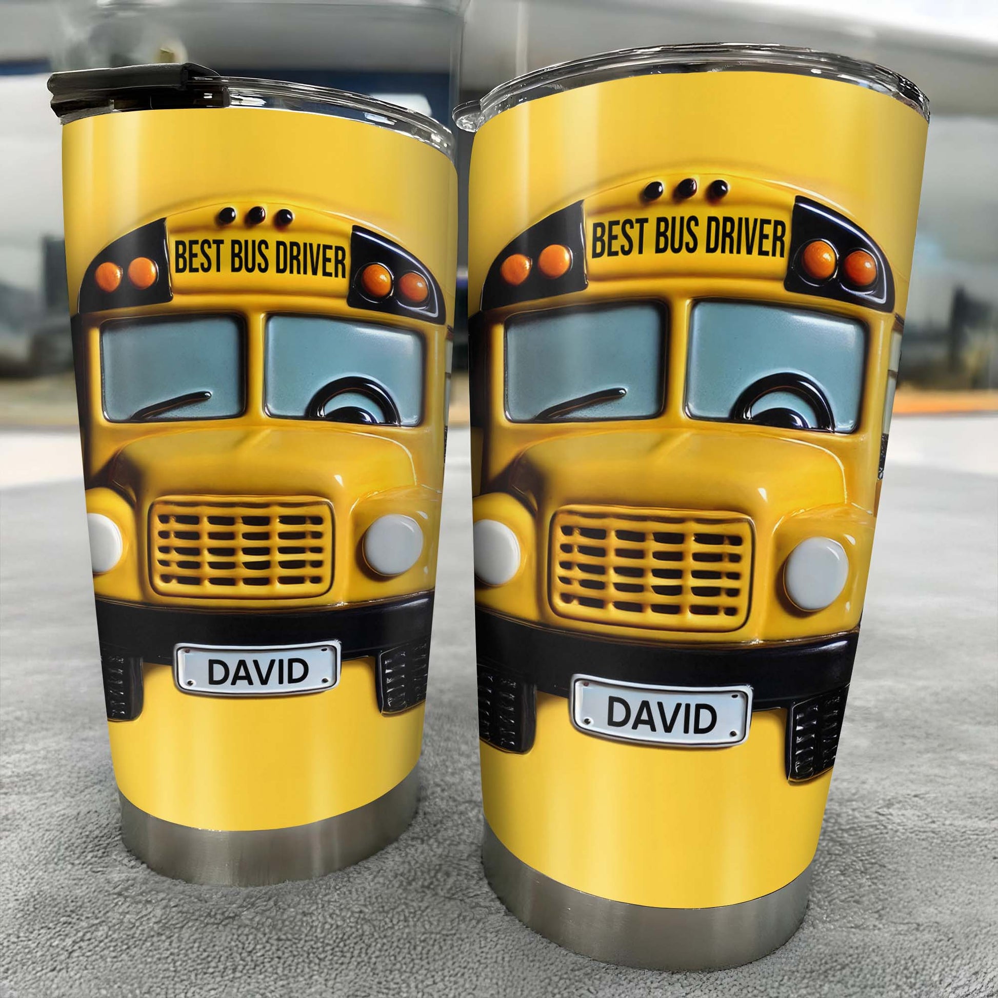 Best Bus Driver Stainless Steel Tumbler