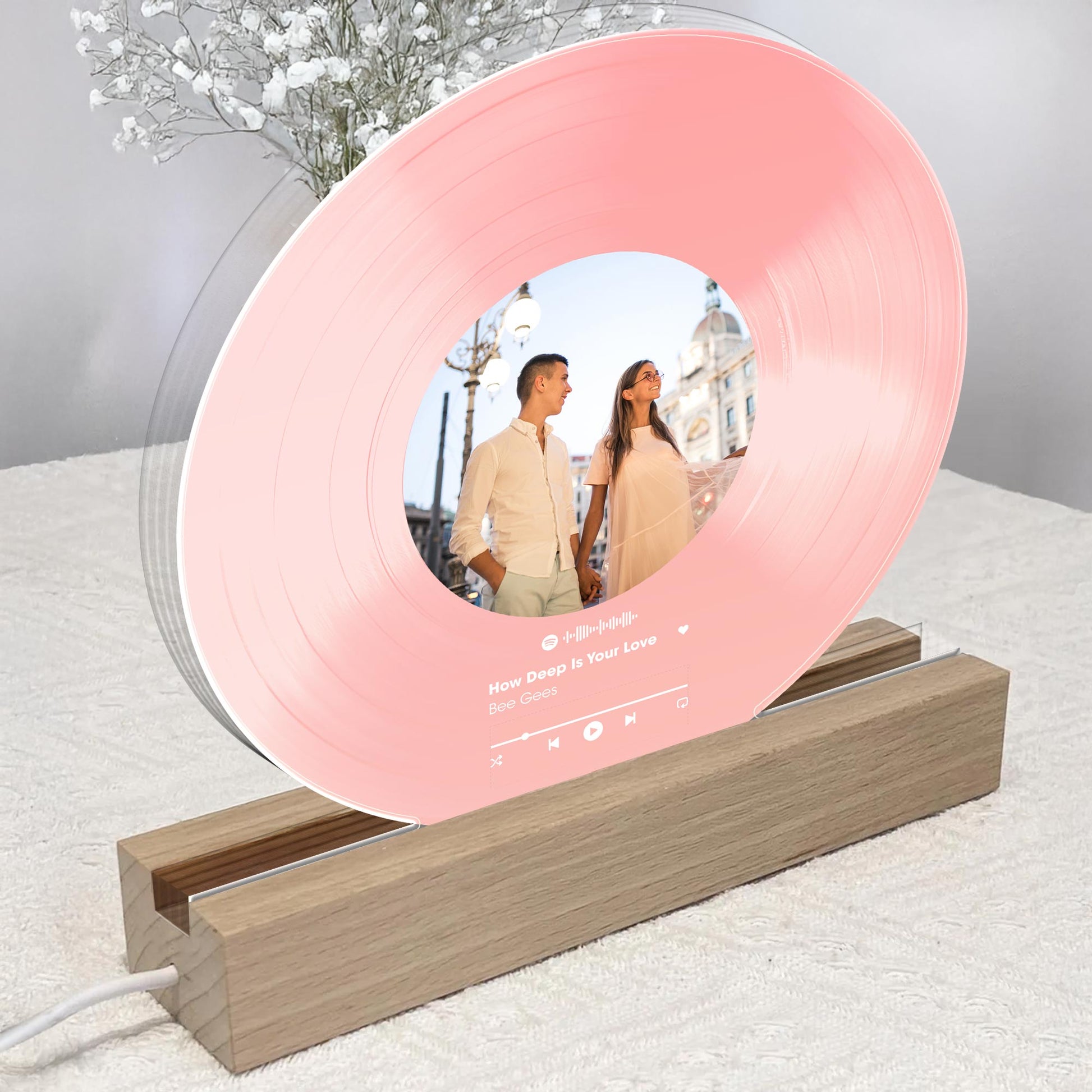 How Deep Is Your Love, Bee Gees, Couple and City Background