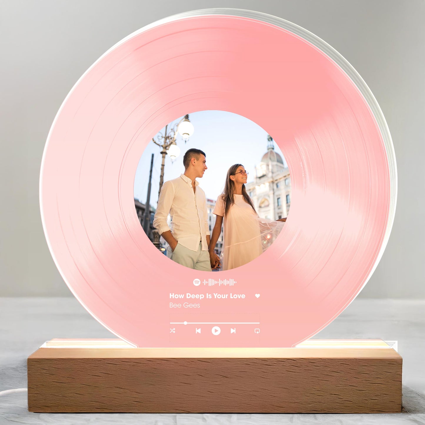 How Deep Is Your Love, Bee Gees, Couple and City Background