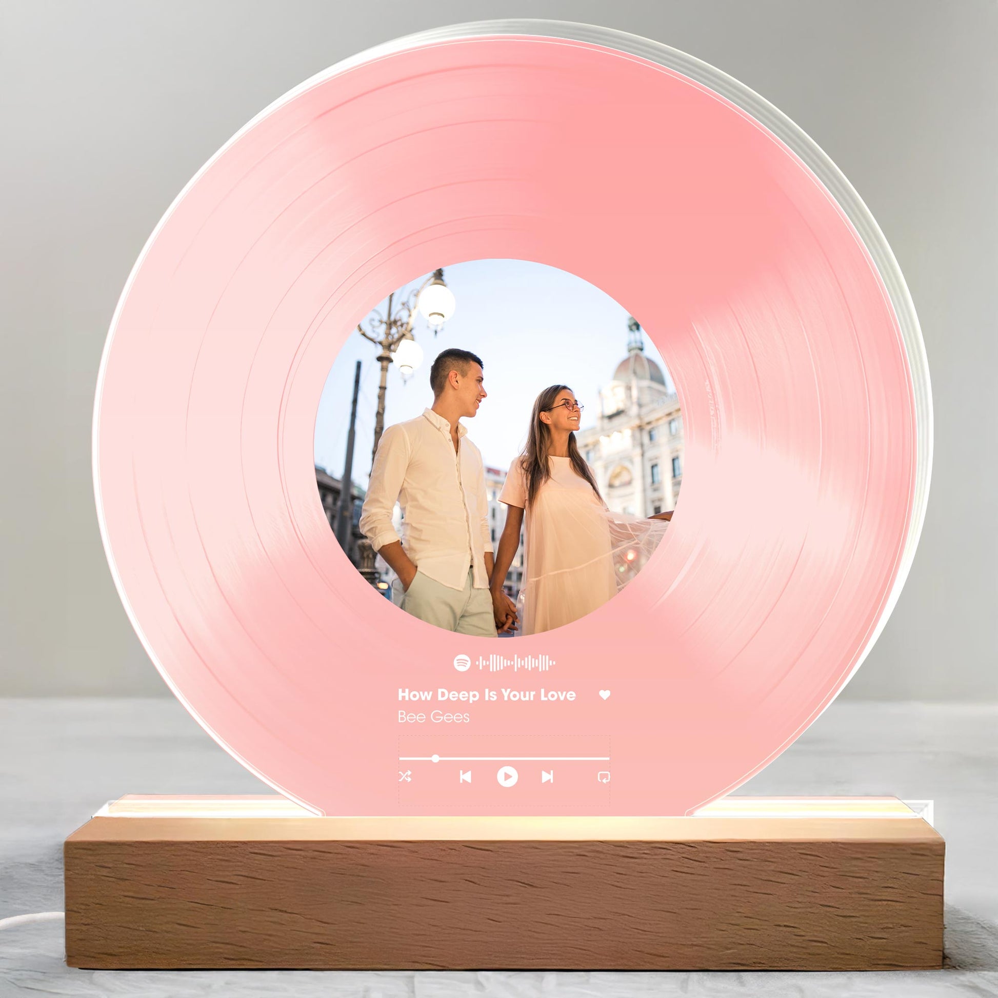 How Deep Is Your Love, Bee Gees, Couple and City Background