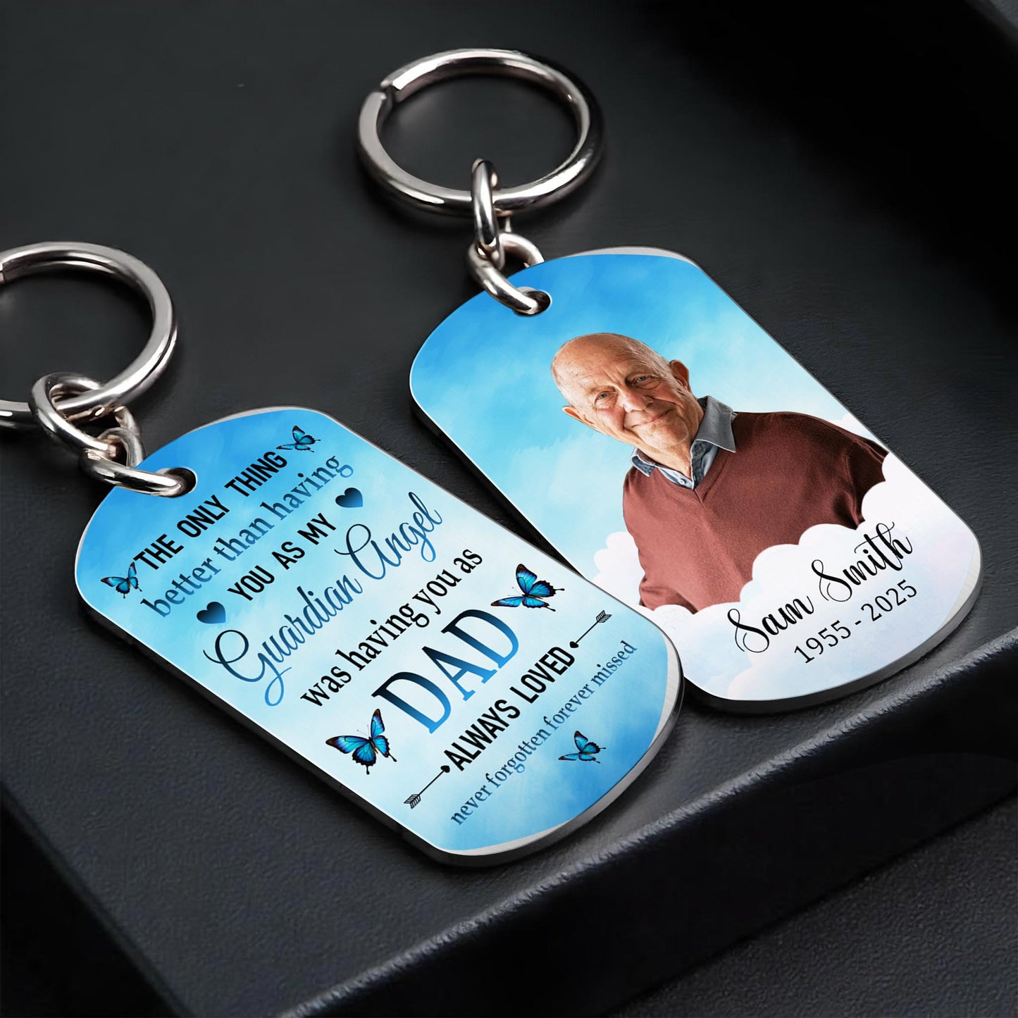 The Only Thing Better Than Having You As My Guardian Angel, Butterflies and Clouds