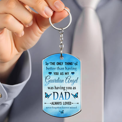 The Only Thing Better Than Having You As My Guardian Angel, Butterflies and Clouds