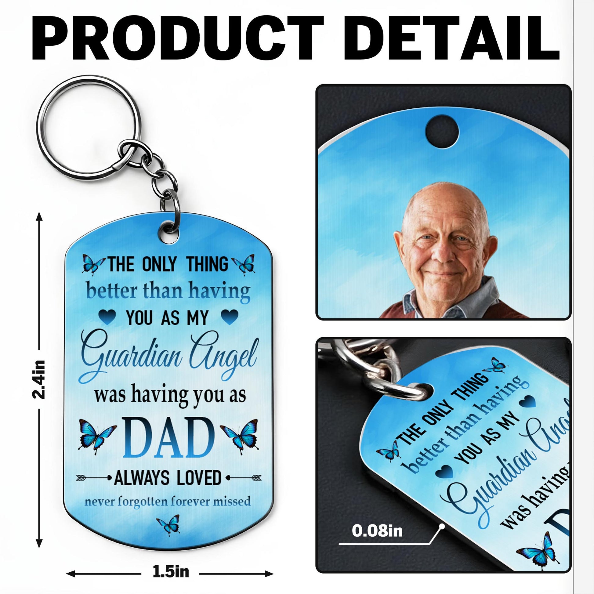 The Only Thing Better Than Having You As My Guardian Angel, Butterflies and Clouds