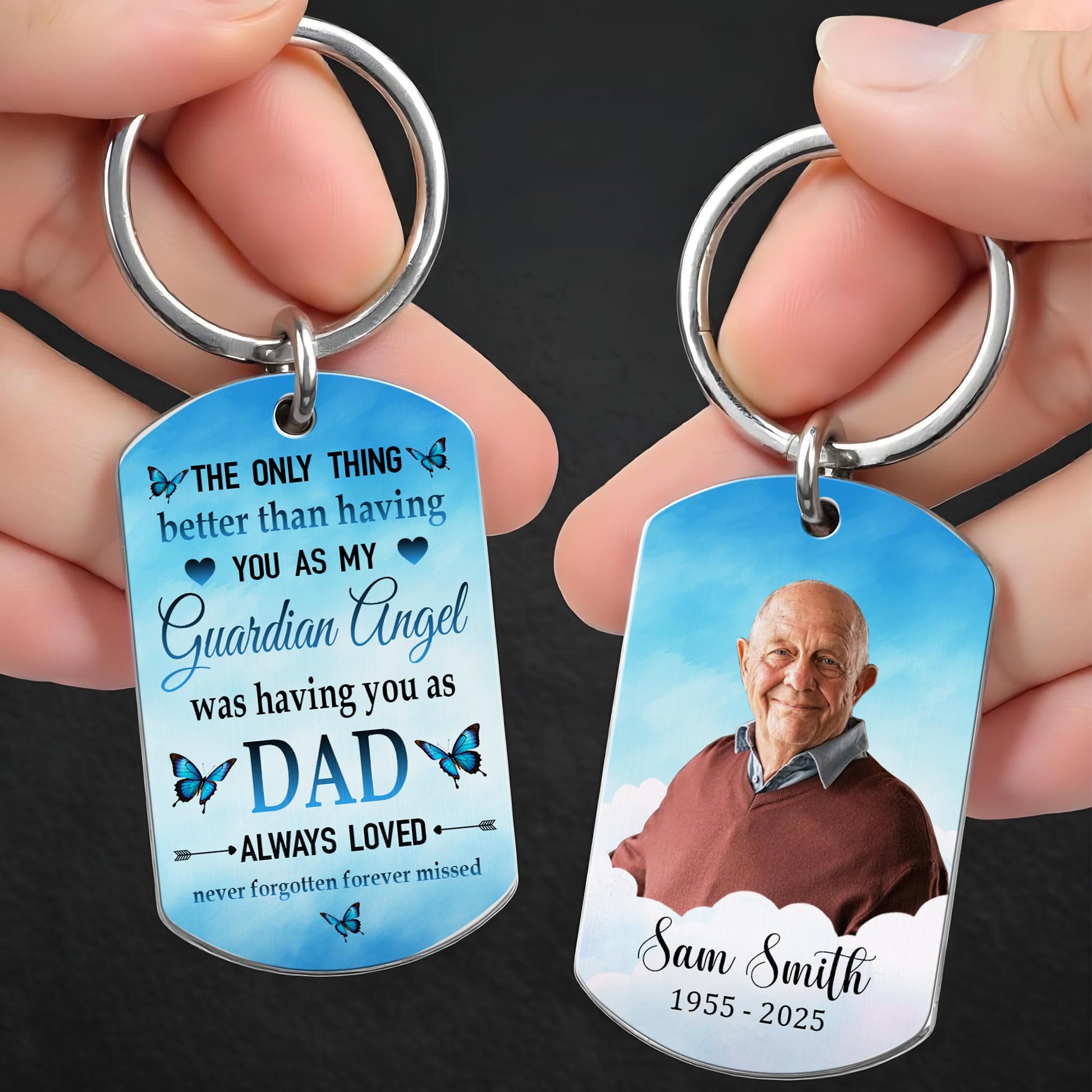 The Only Thing Better Than Having You As My Guardian Angel, Butterflies and Clouds