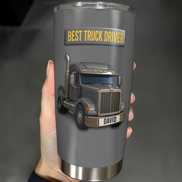 Best Truck Driver Stainless Steel Tumbler