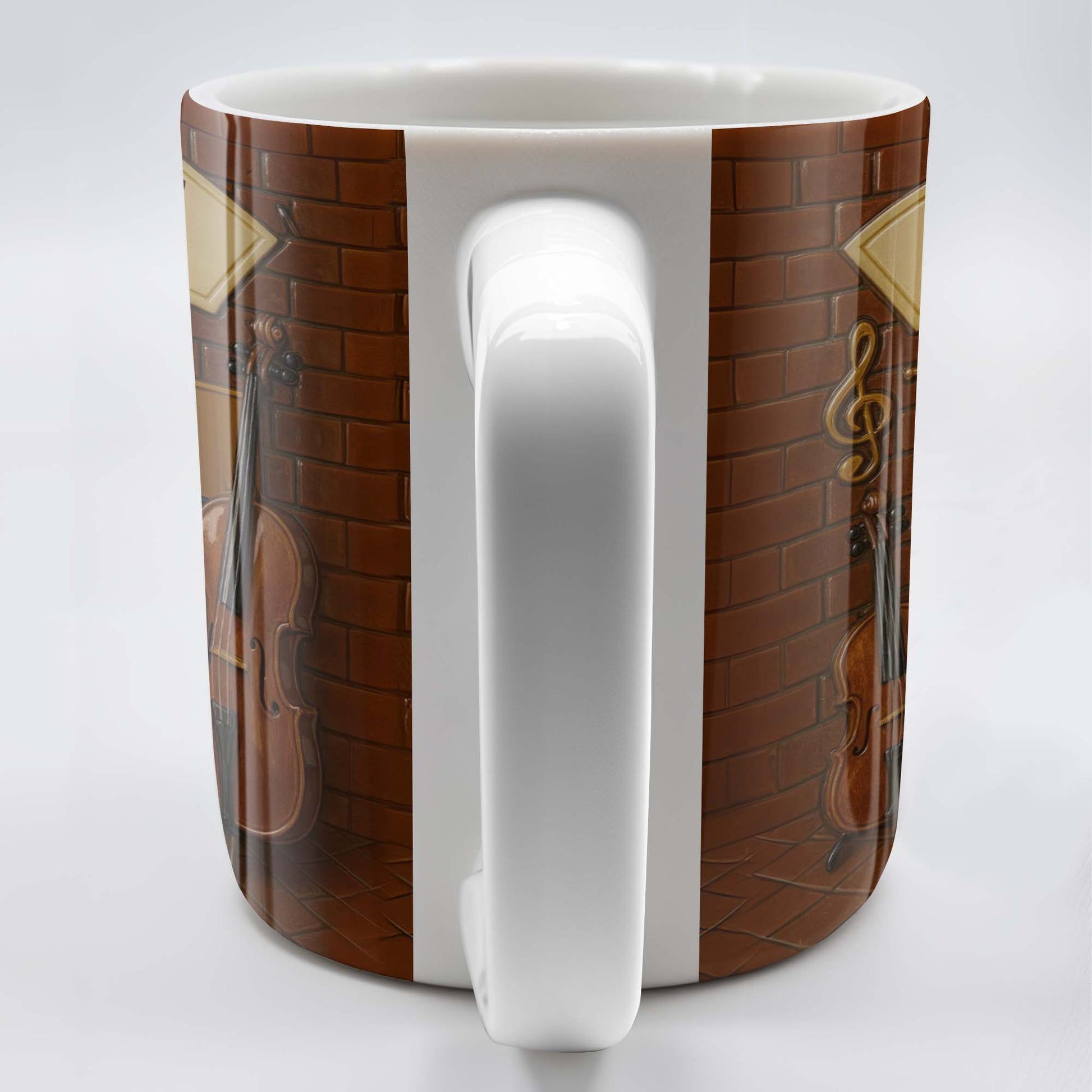 Create Your Own Musical Haven, Musical Instruments and Brick Wall