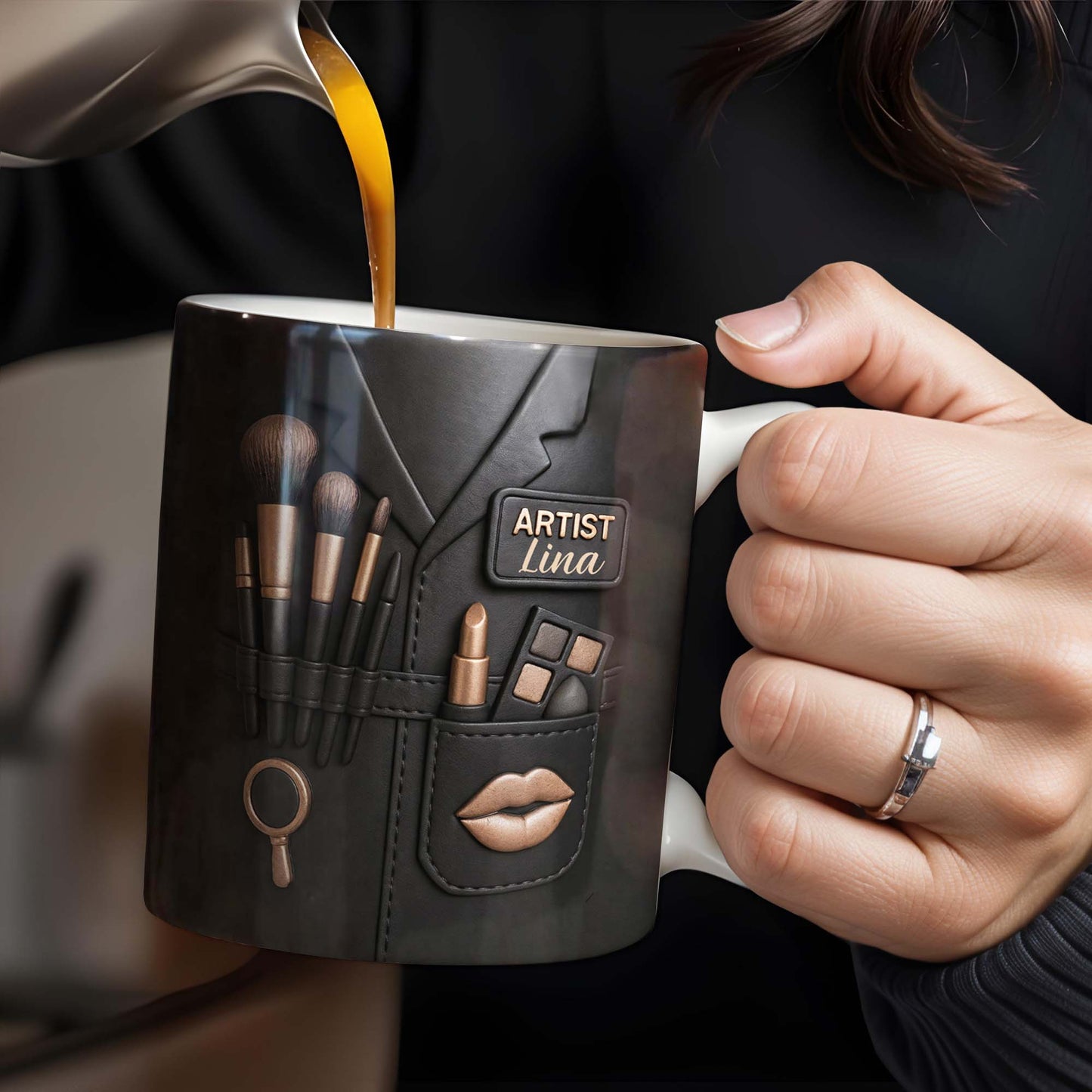 Dive Into The Art World, Makeup Brushes, Lipstick and Eye Shadow Palette