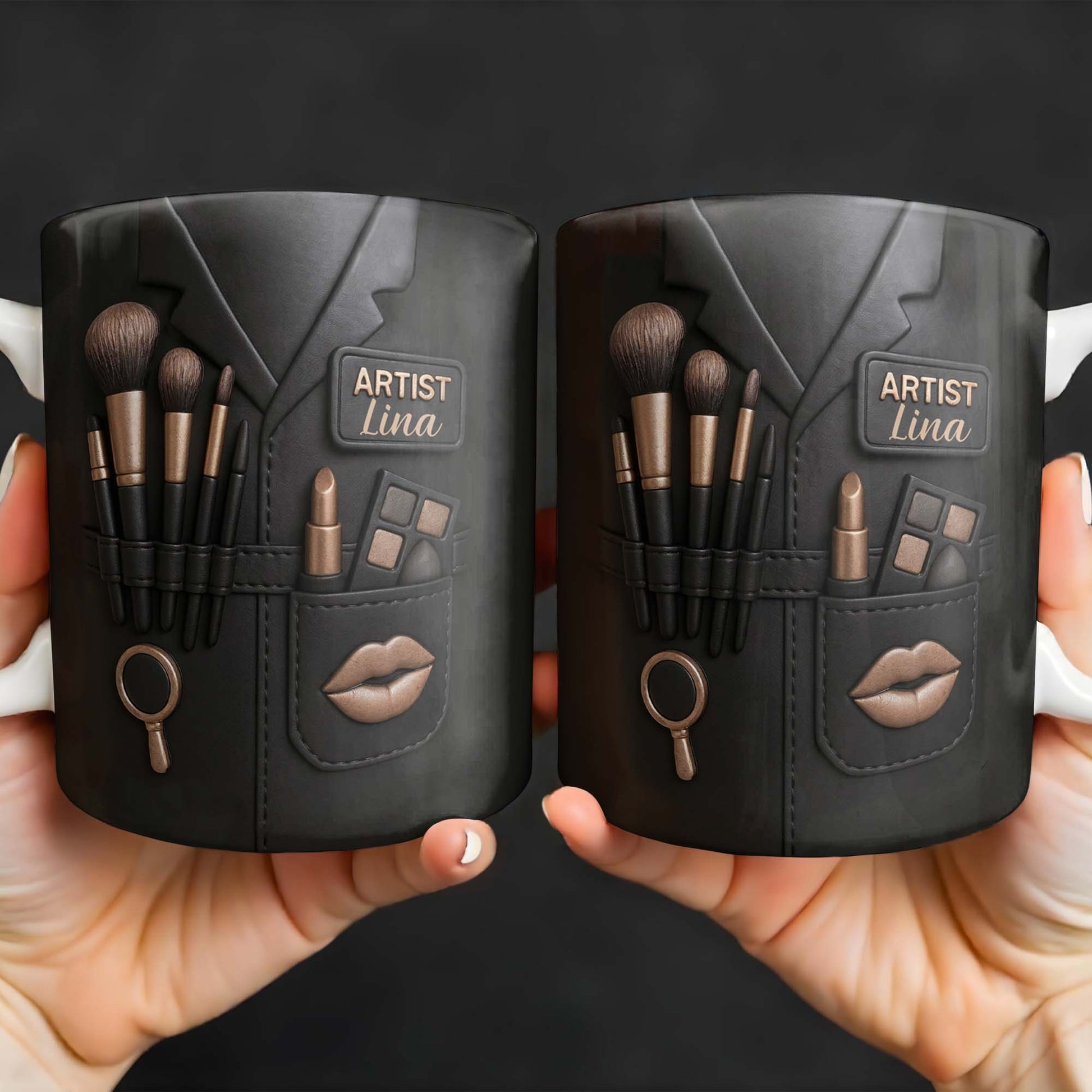 Dive Into The Art World, Makeup Brushes, Lipstick and Eye Shadow Palette