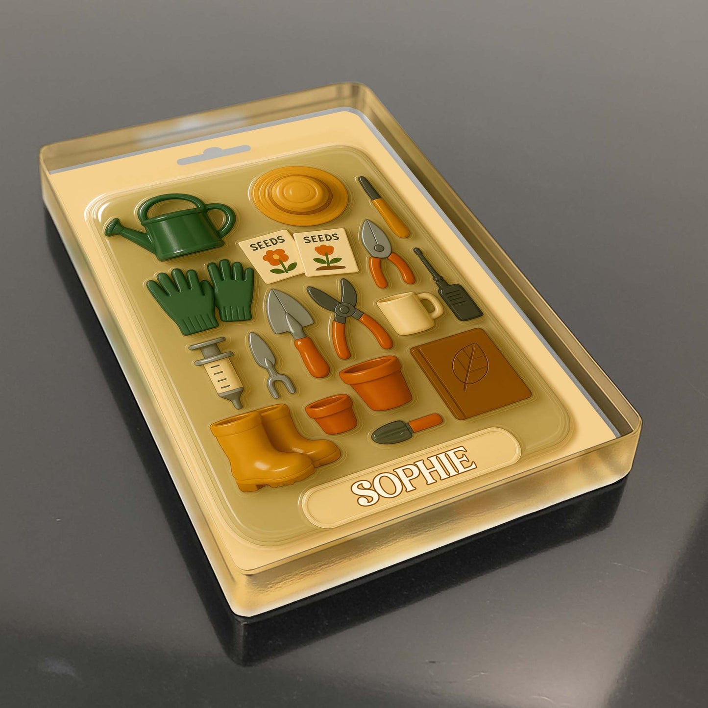 Cultivate The Seeds Of Today For A Beautiful Garden Tomorrow, Garden Tools And Watering Can