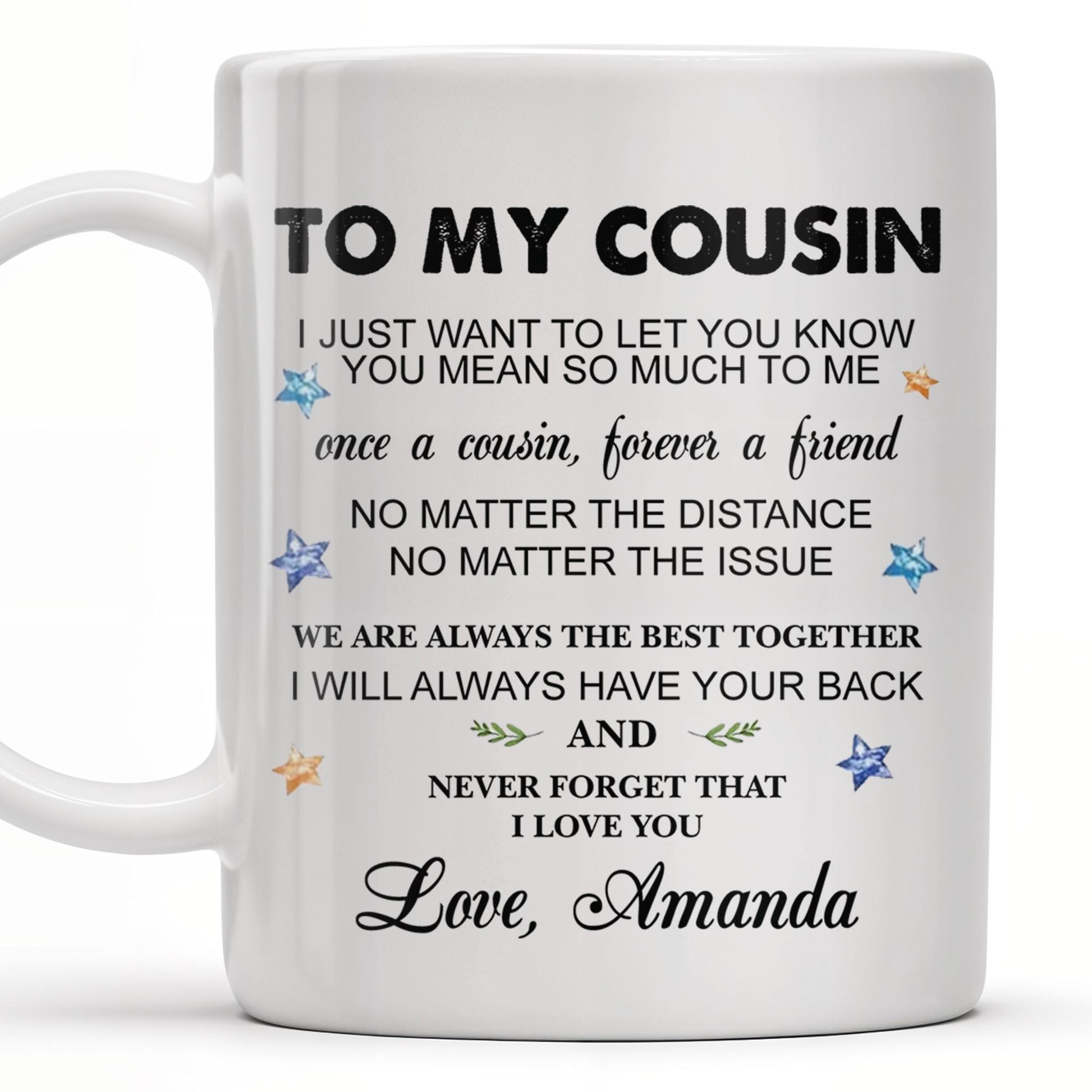 To My Cousin, You Mean So Much, Stars And Leaves