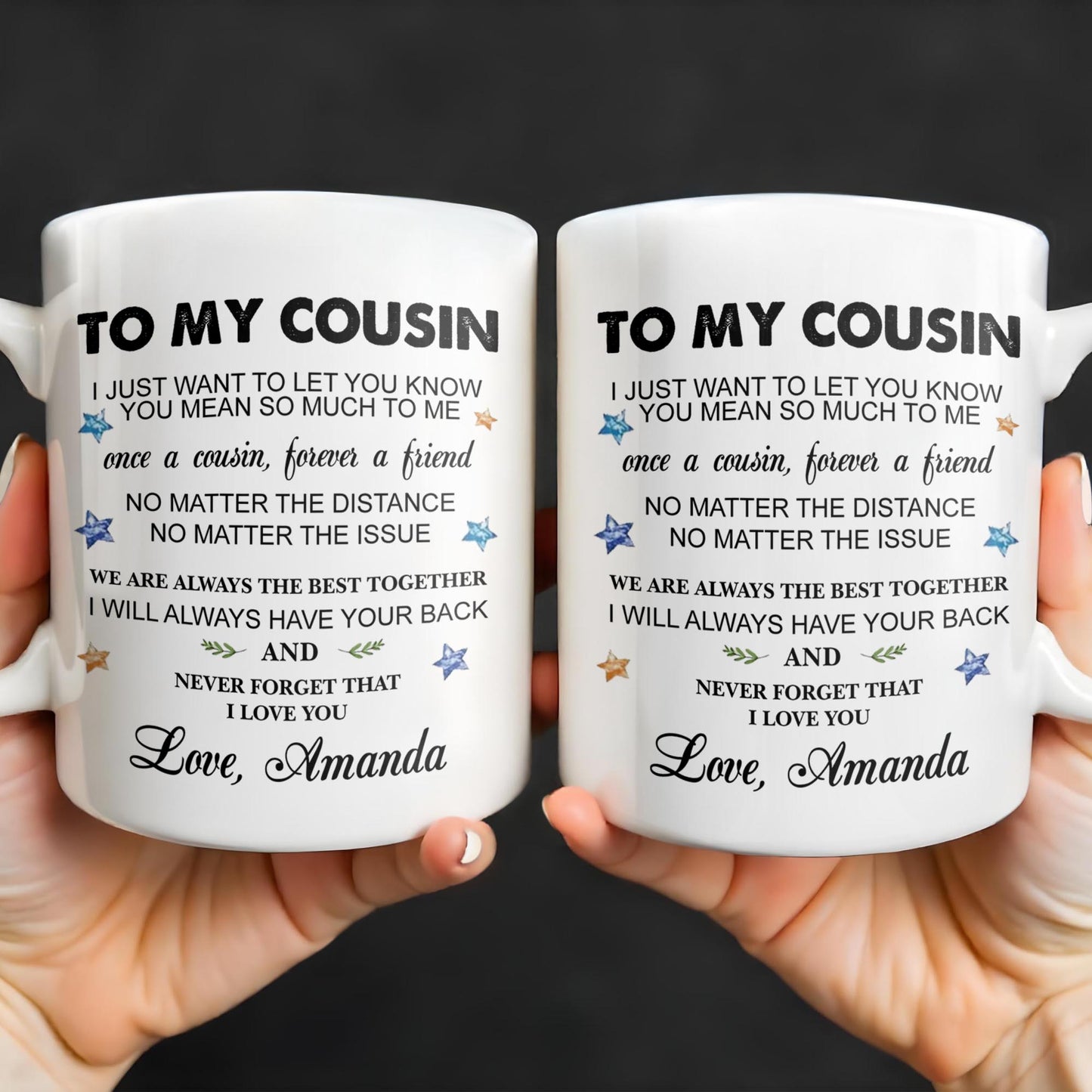 To My Cousin, You Mean So Much, Stars And Leaves