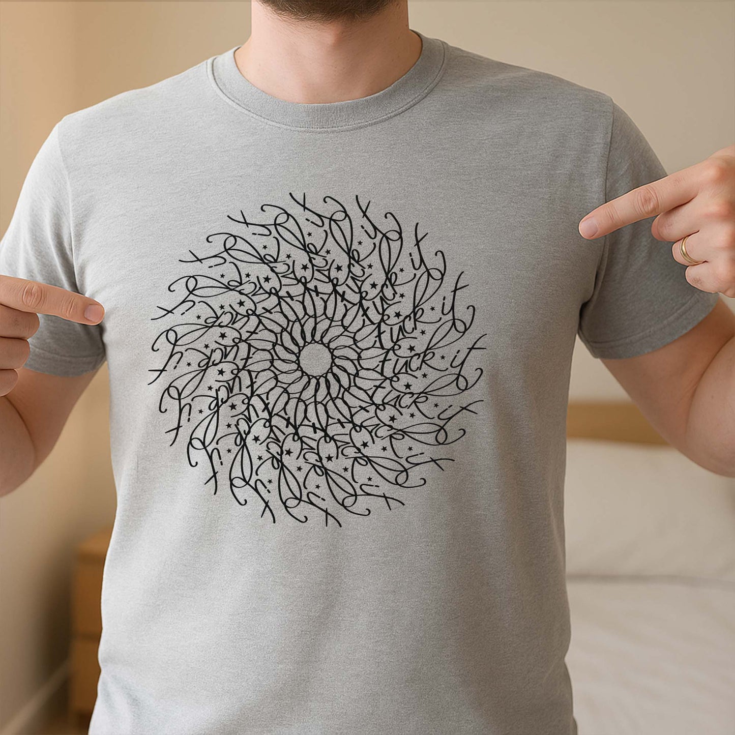 Unique Floral Mandala Design