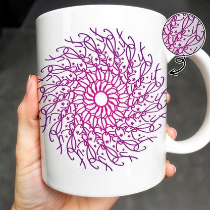 Amazing Mandala Design Perfect For Relaxing Moments - Personalized Custom Coffee Mug - FAM361_MG