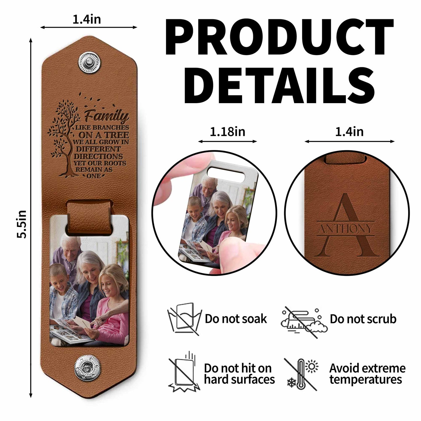 Family Like Branches On A Tree, Roots Remain As One