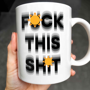 Forget This Mess Bold Statement Mug