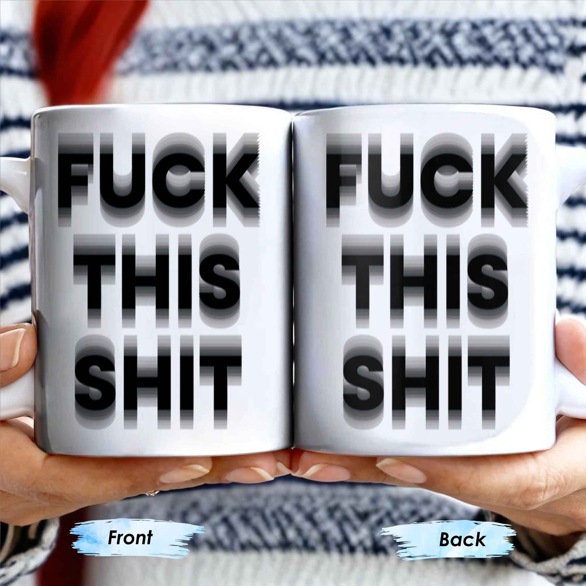 Forget This Mess Bold Statement Mug