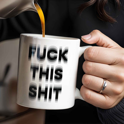 Forget This Mess Bold Statement Mug