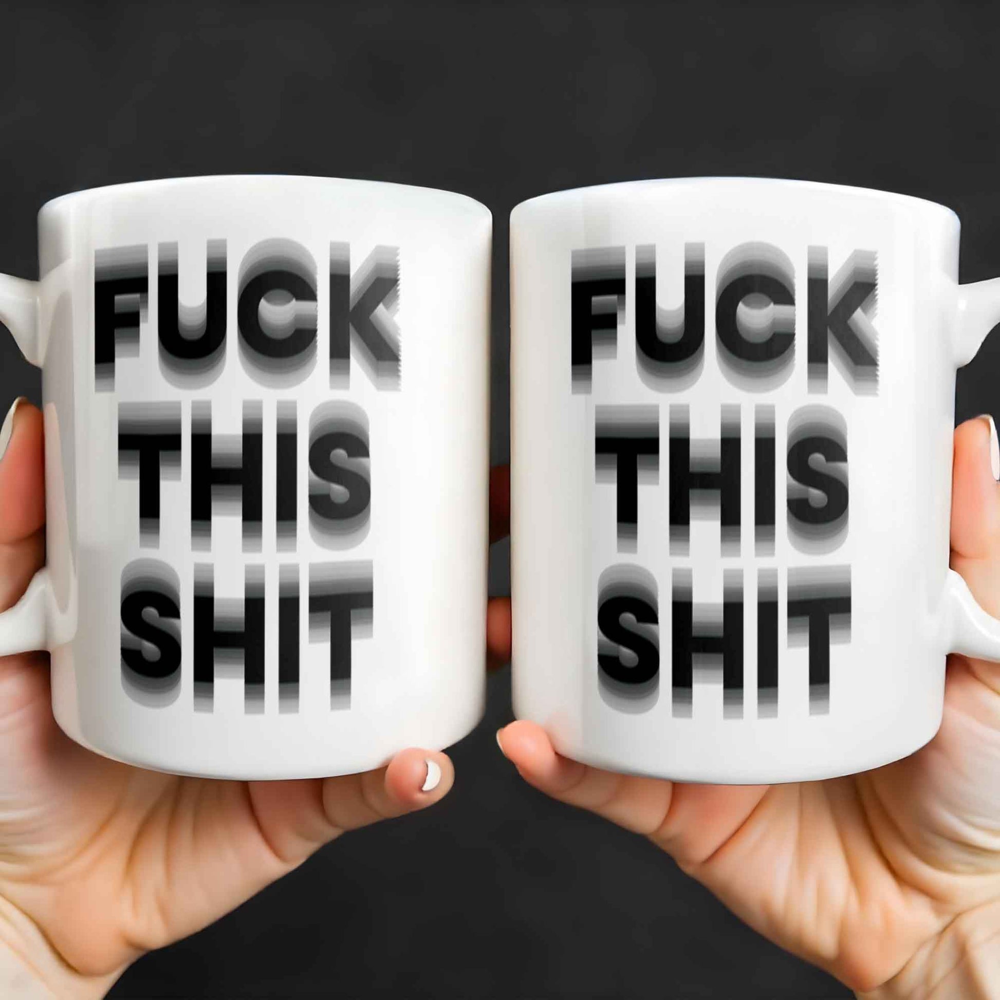 Forget This Mess Bold Statement Mug