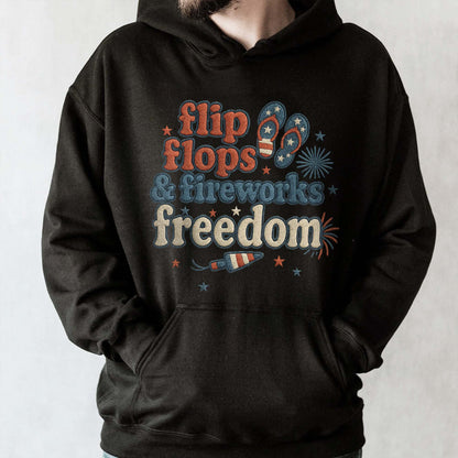 Flip Flops & Fireworks Freedom T-Shirt