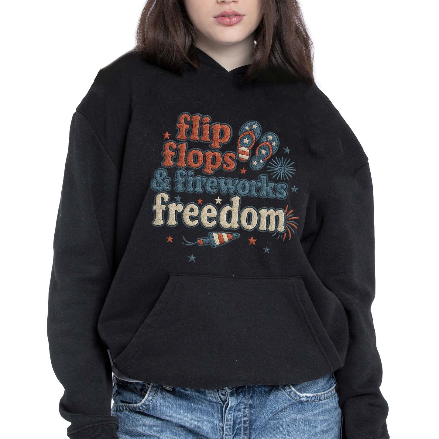 Flip Flops & Fireworks Freedom T-Shirt