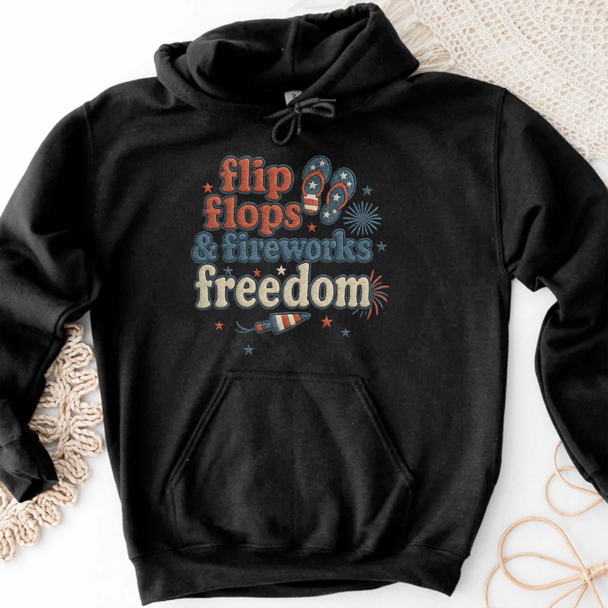 Flip Flops & Fireworks Freedom T-Shirt