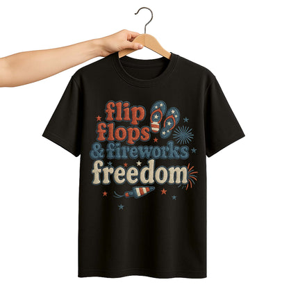 Flip Flops & Fireworks Freedom T-Shirt