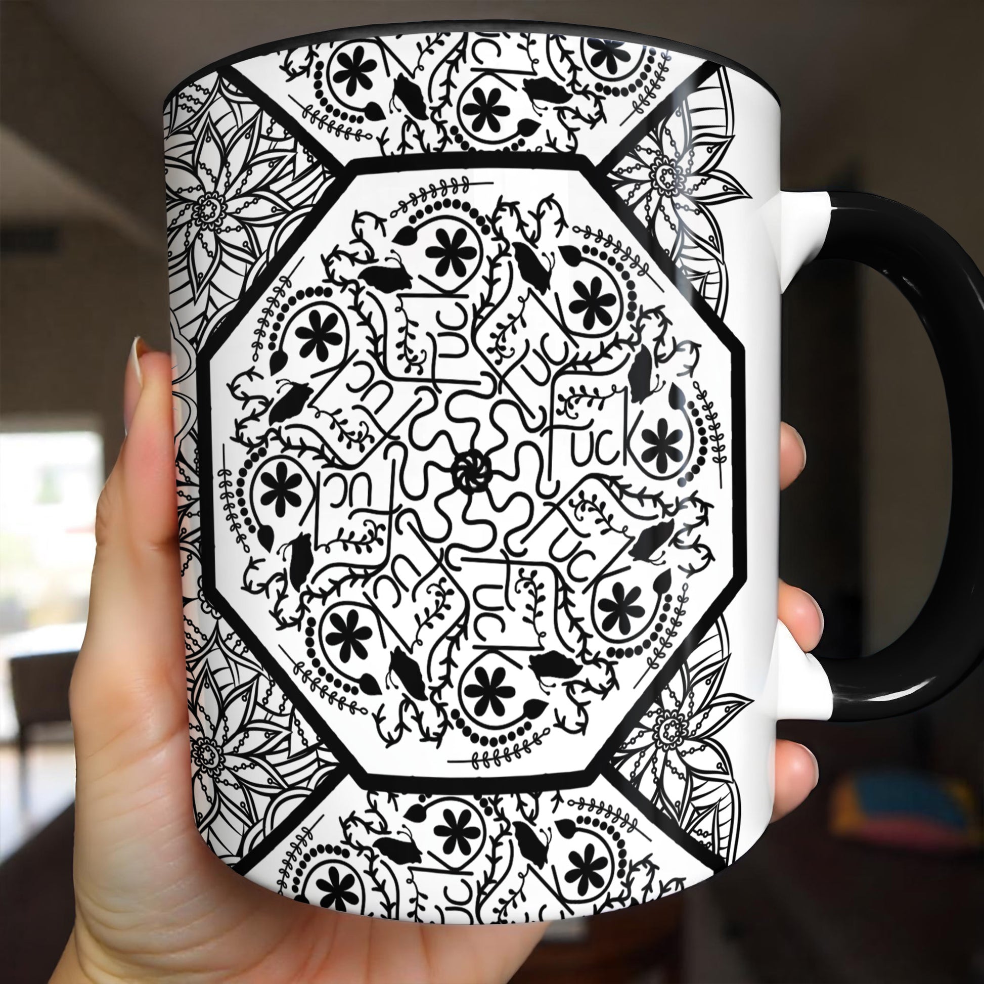 Intricate Mandala And Floral Patterns Design