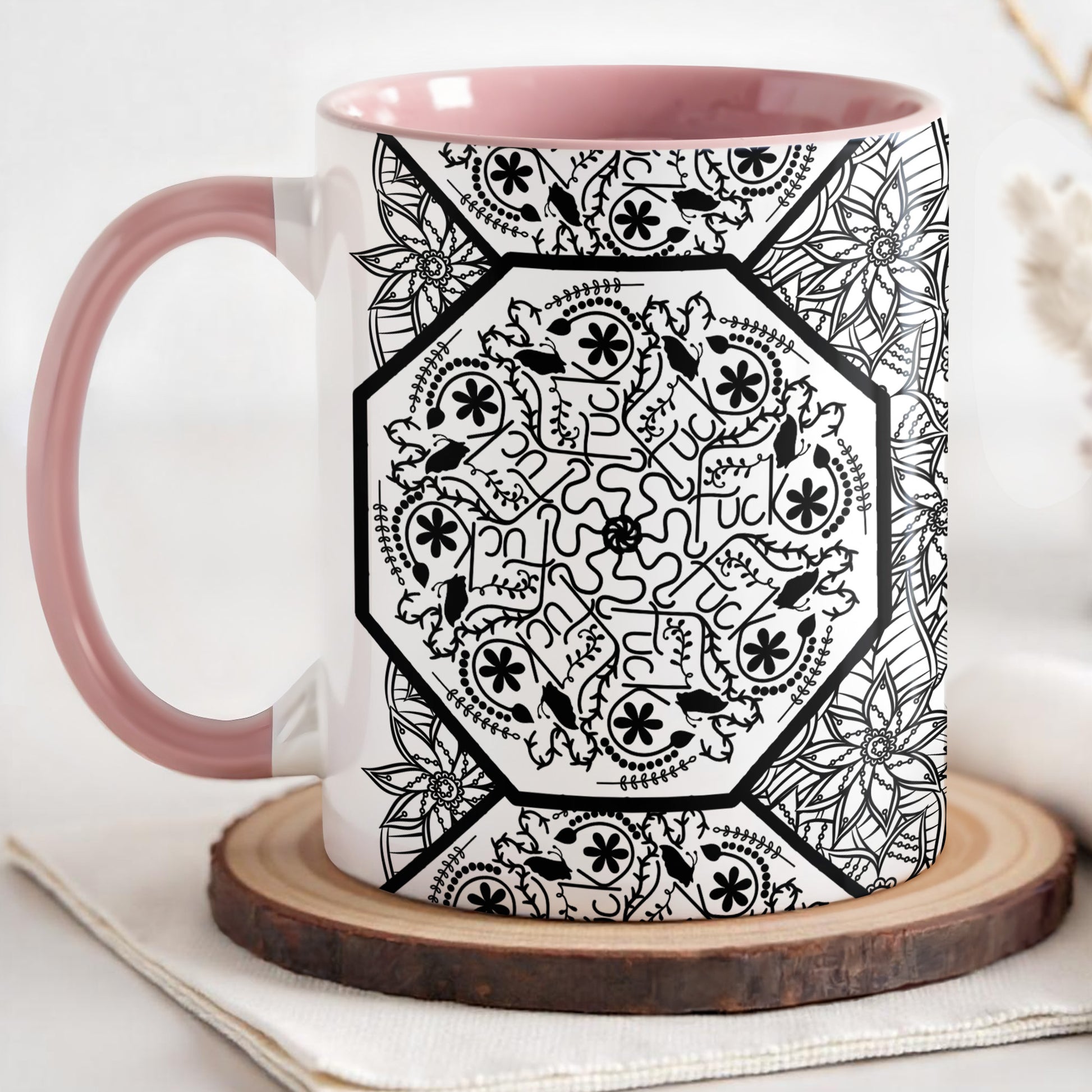 Intricate Mandala And Floral Patterns Design