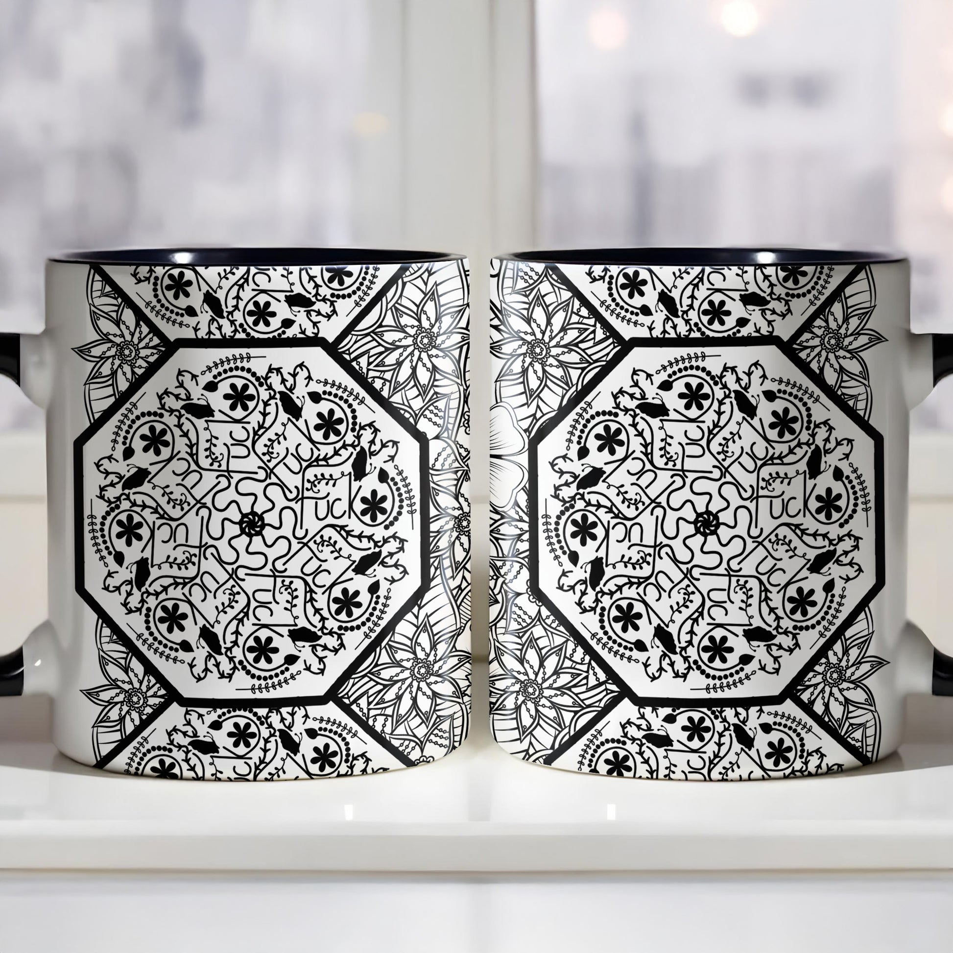 Intricate Mandala And Floral Patterns Design