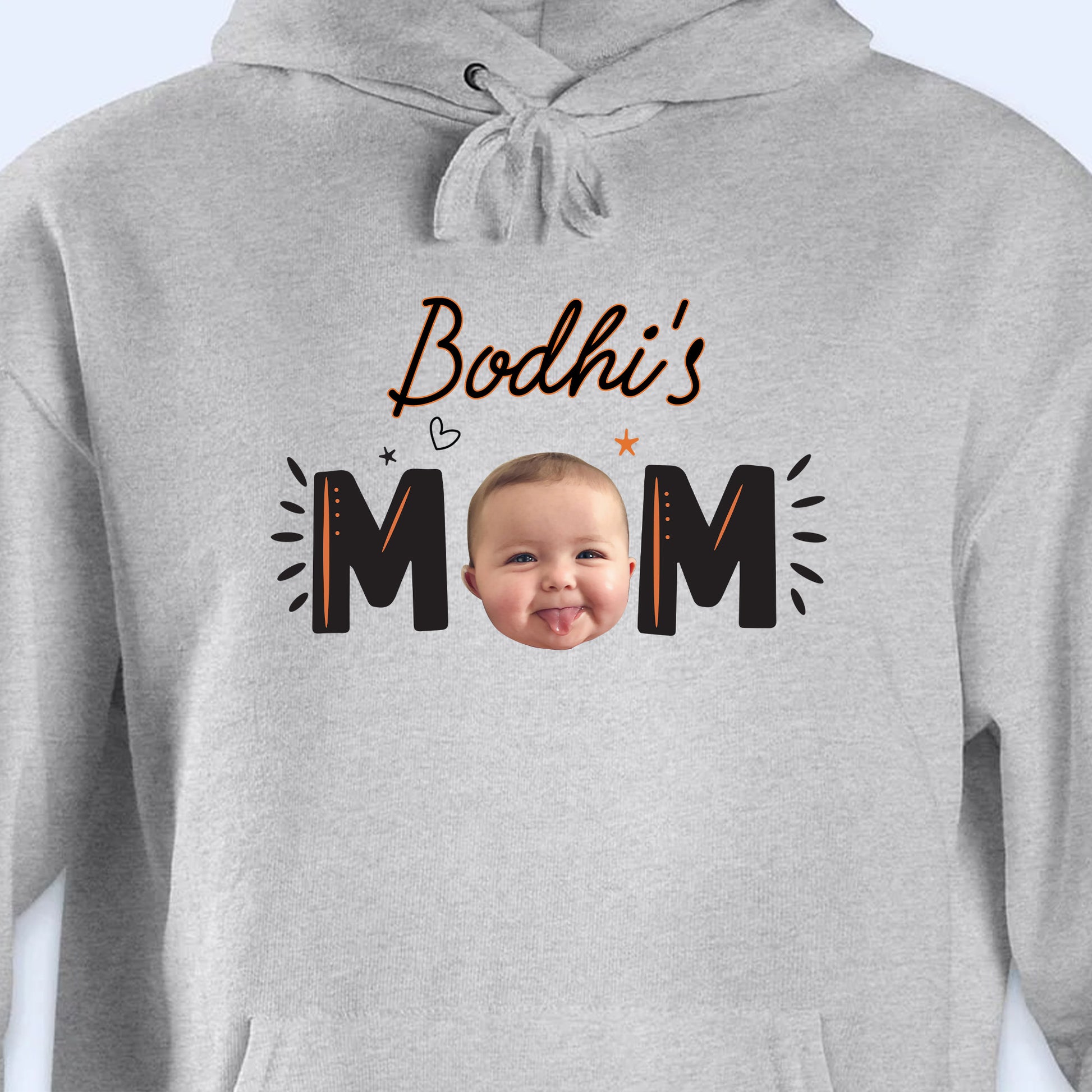 Customize Your MOM T-Shirt With Baby Photos