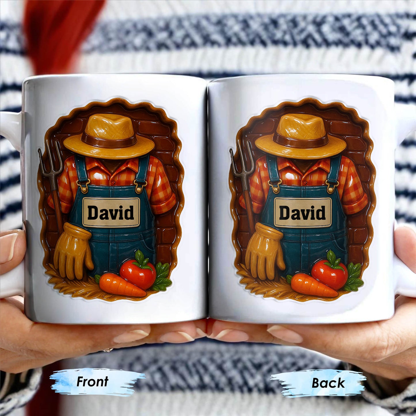 Celebrate Gardening Love With Gardening Tools and Vegetables Design