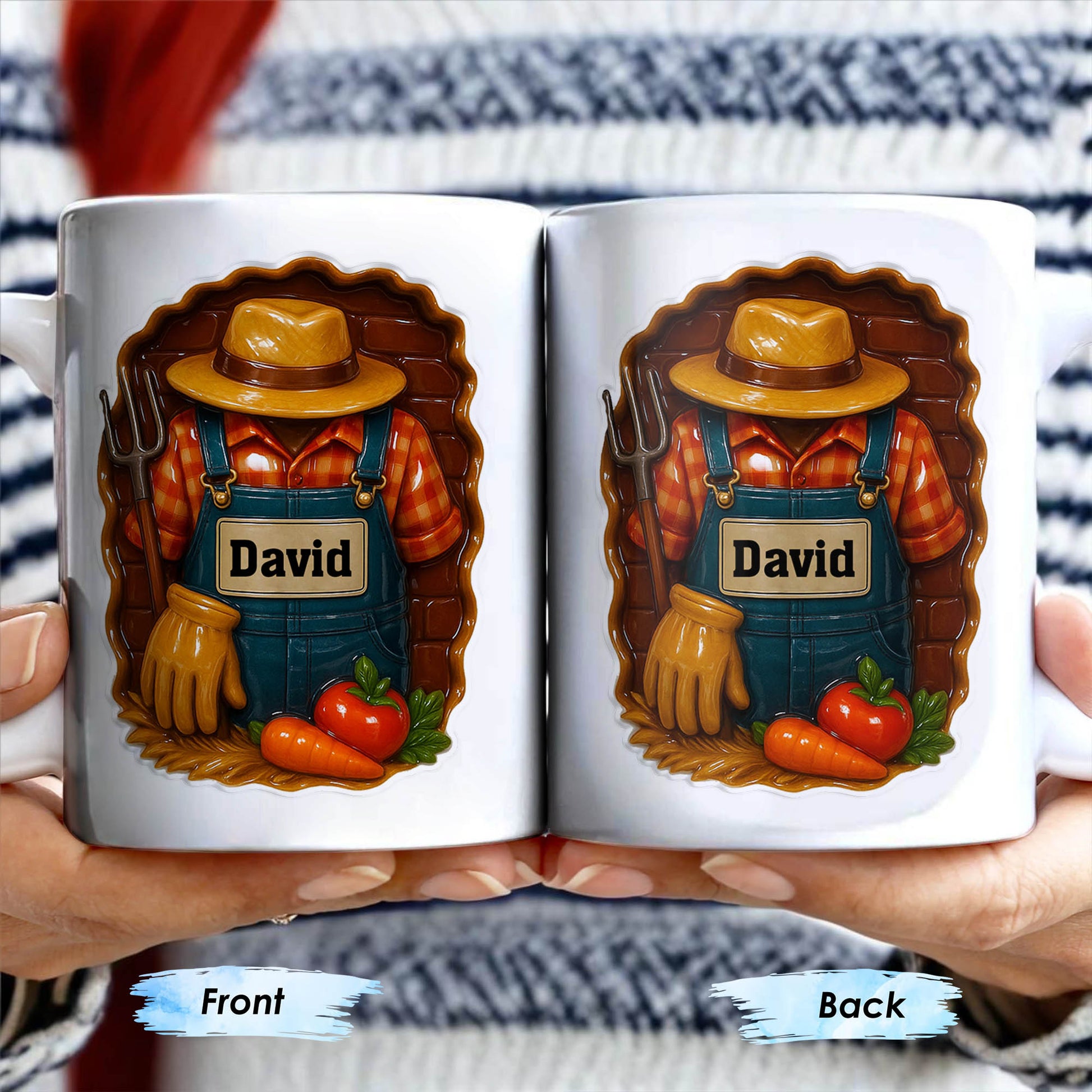 Celebrate Gardening Love With Gardening Tools and Vegetables Design