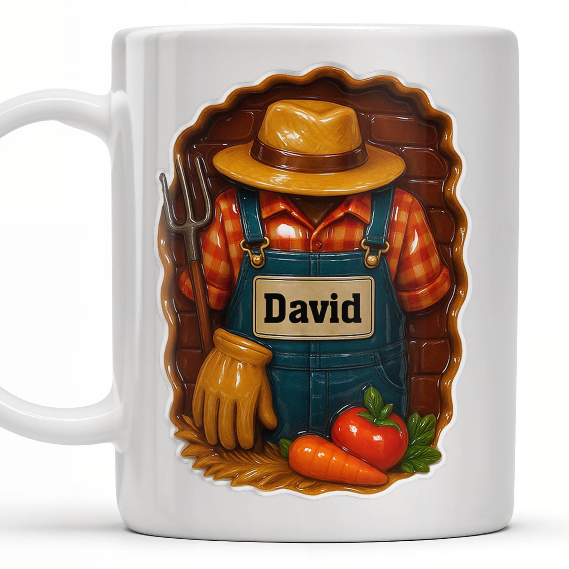 Celebrate Gardening Love With Gardening Tools and Vegetables Design