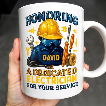 Honoring A Dedicated Electrician