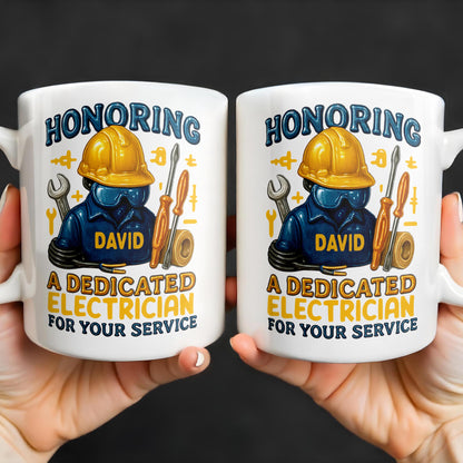 Honoring A Dedicated Electrician