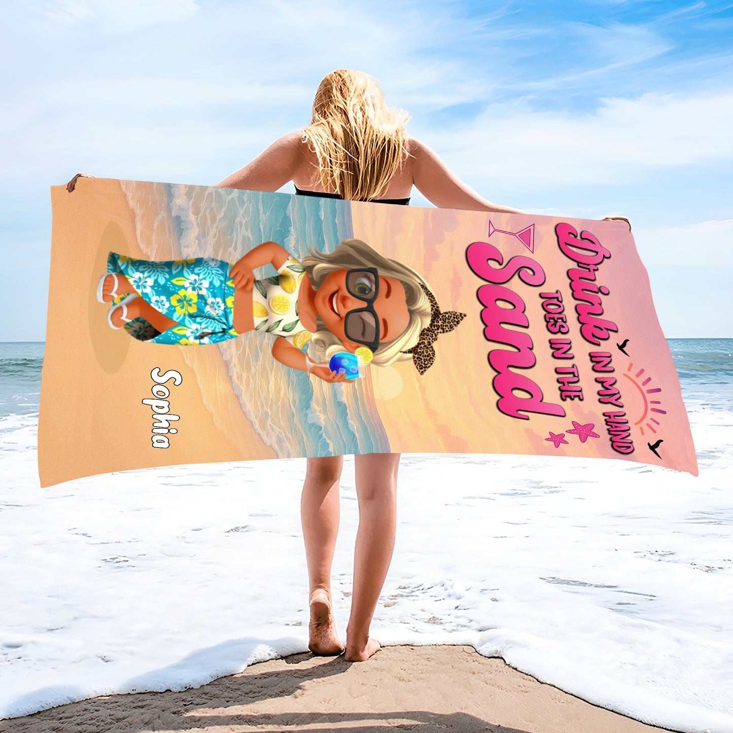 Drink In My Hand, Toes In The Sand, Beach And Cocktails