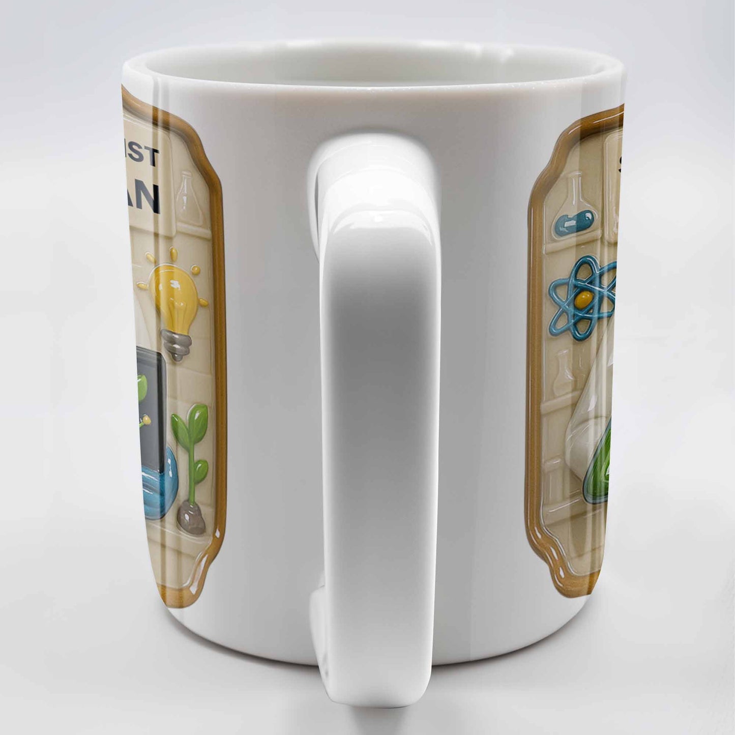 Seed Scientist With Lab Coats And Plants