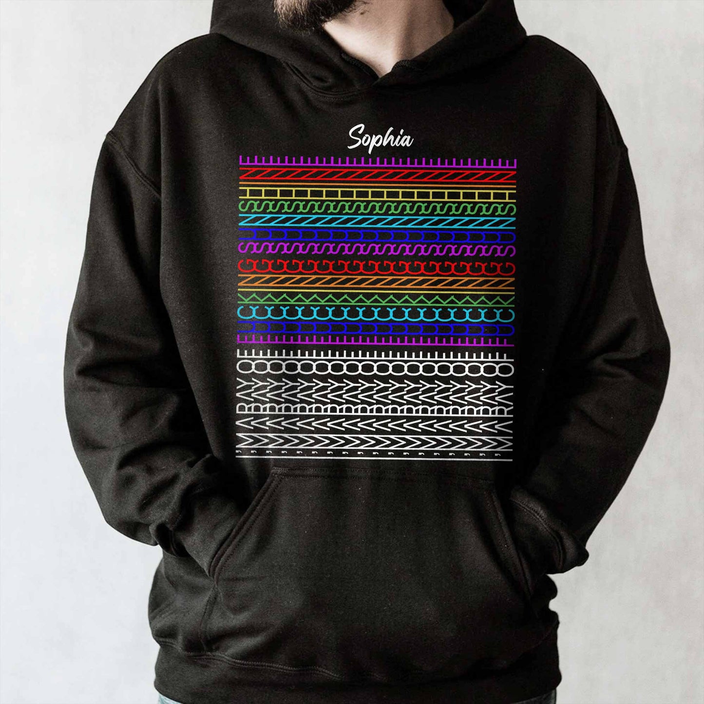 May Be Effing Sunshine Colorful Patterns Tee