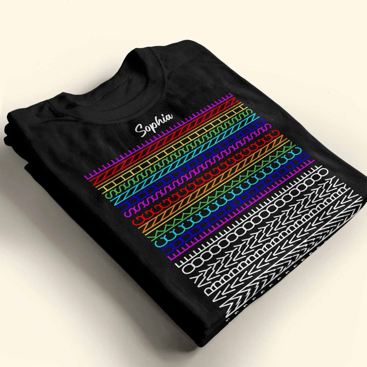 May Be Effing Sunshine Colorful Patterns Tee