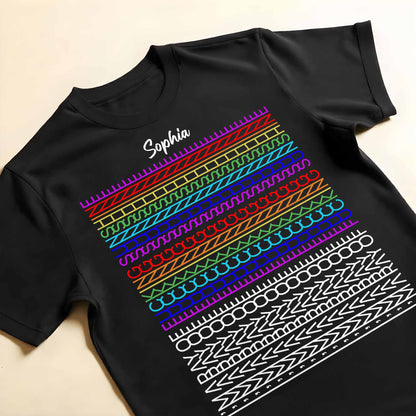 May Be Effing Sunshine Colorful Patterns Tee