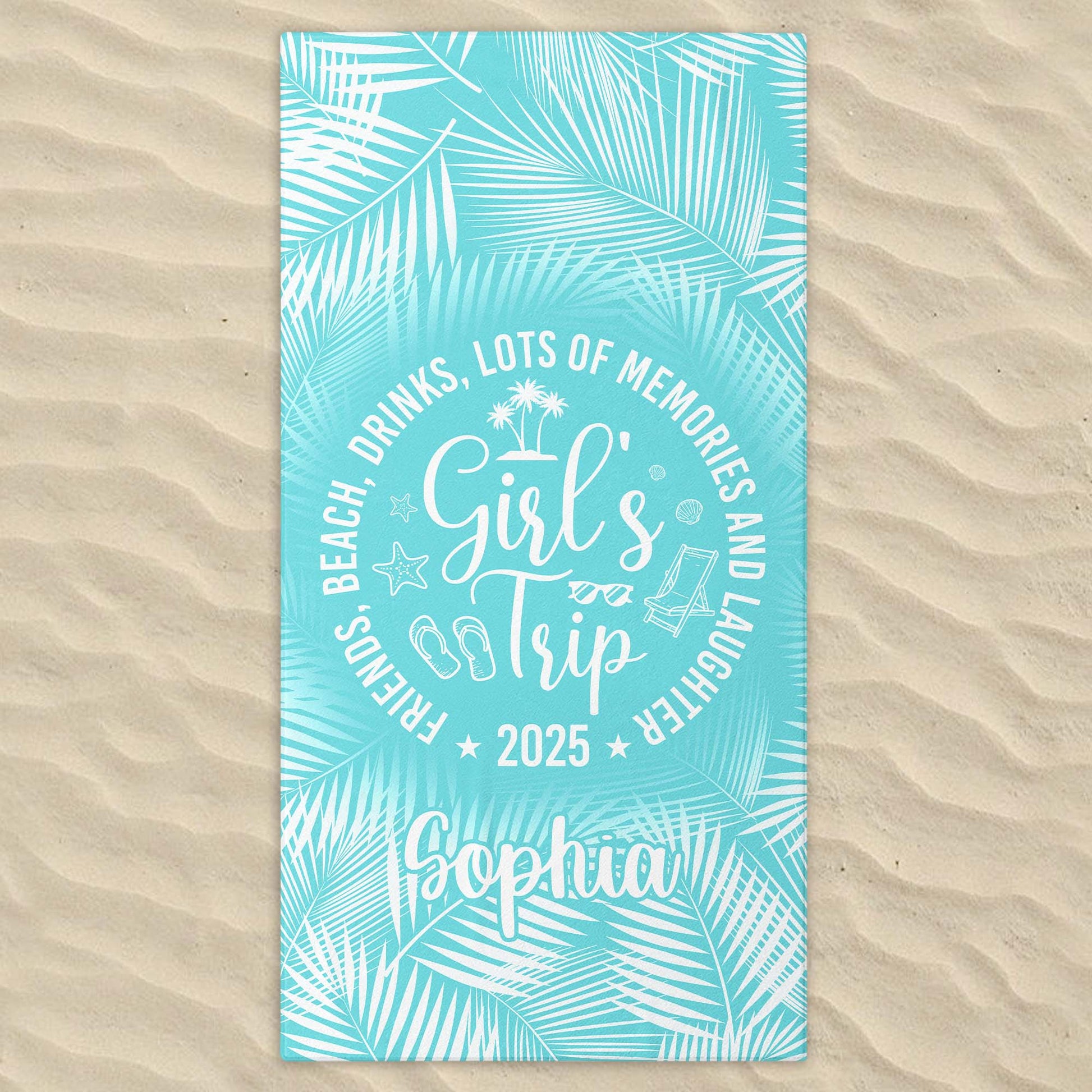 Beach, Drinks, Lots Of Memories And Laughter, Girl's Trip