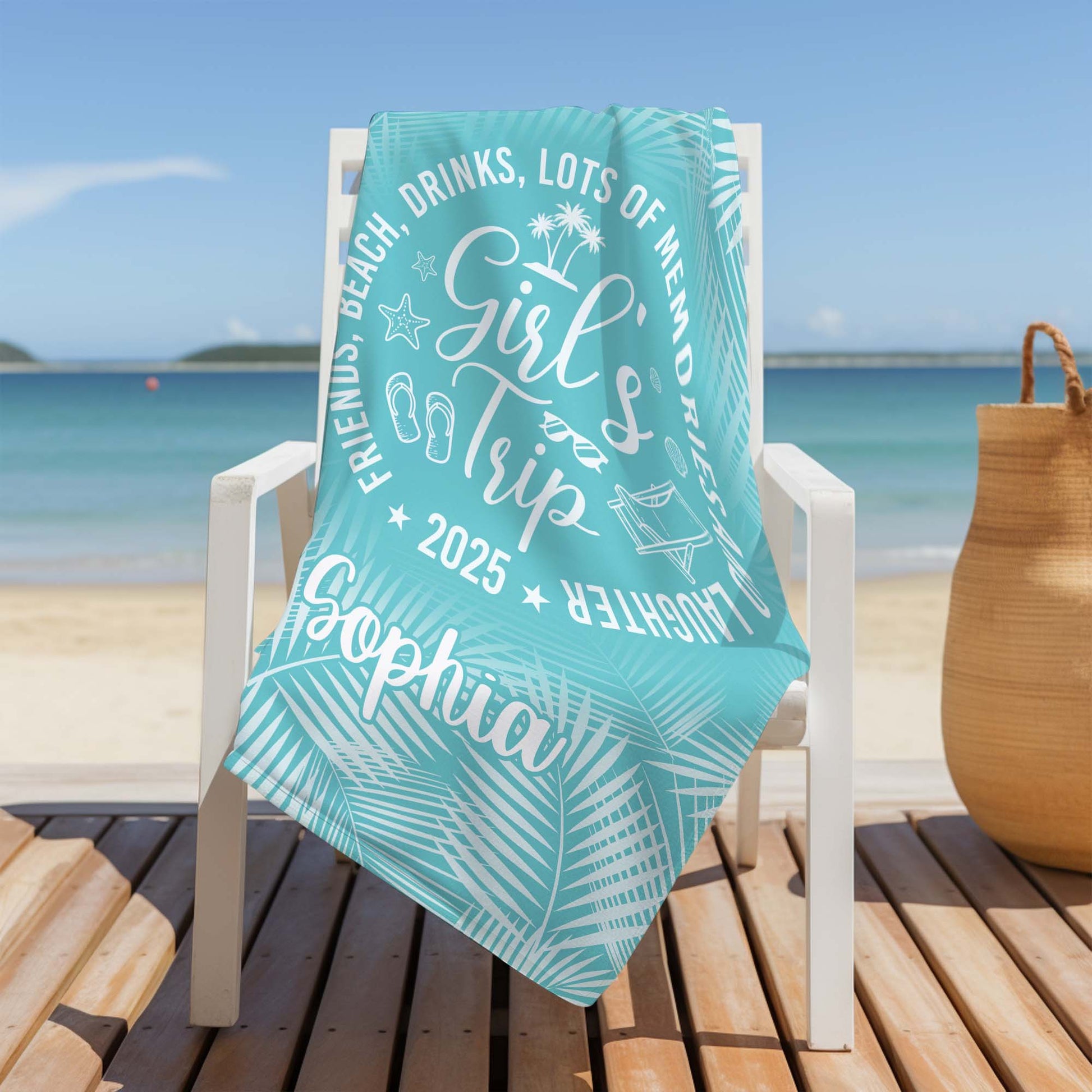 Beach, Drinks, Lots Of Memories And Laughter, Girl's Trip