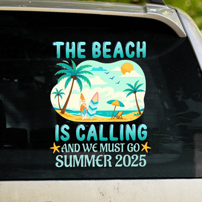 The Beach Is Calling And We Must Go