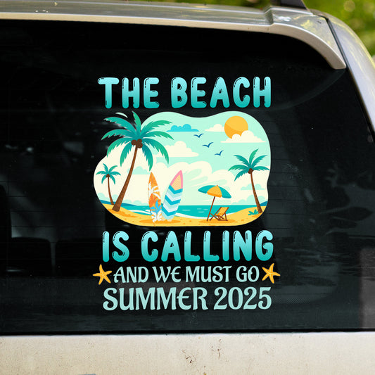The Beach Is Calling And We Must Go