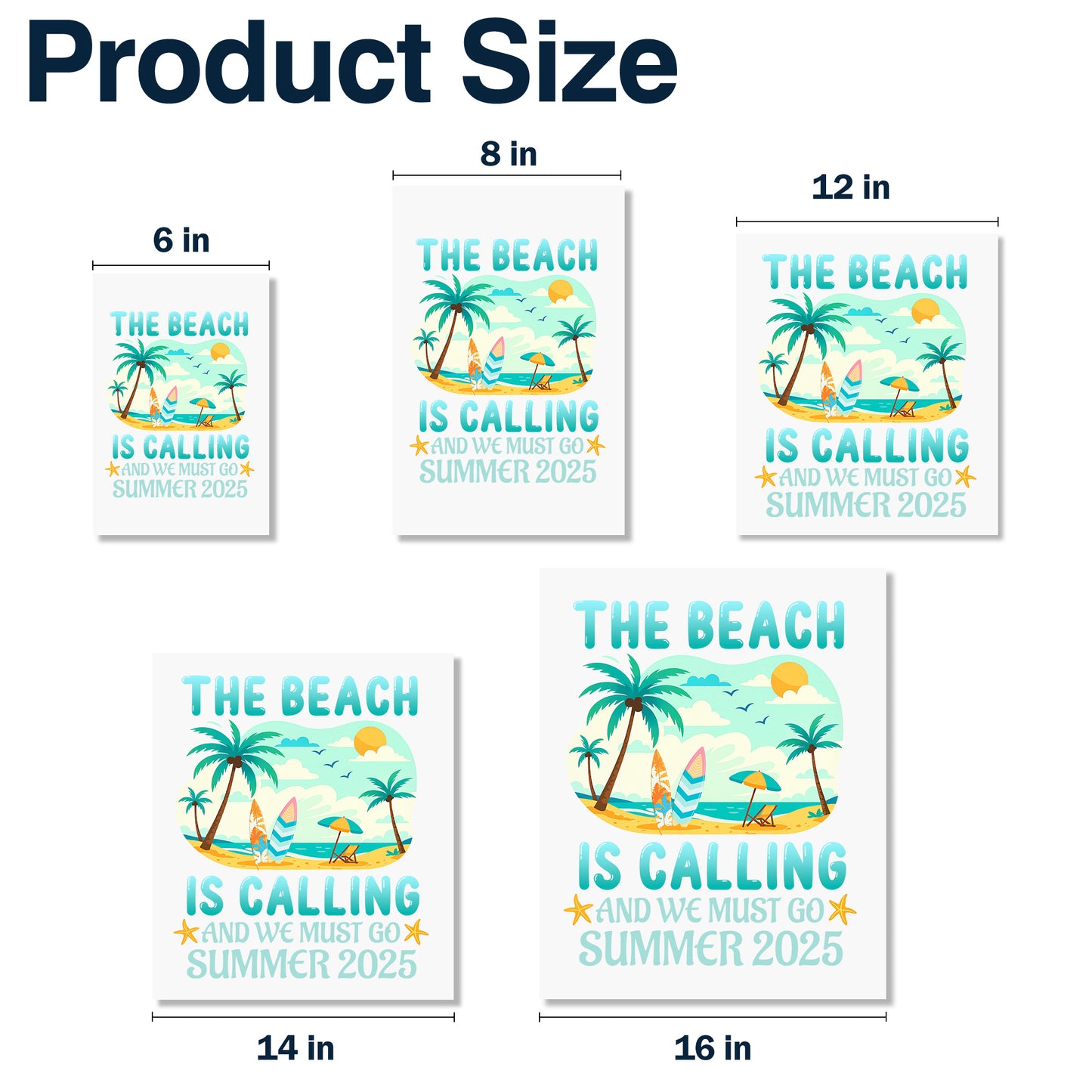 The Beach Is Calling And We Must Go