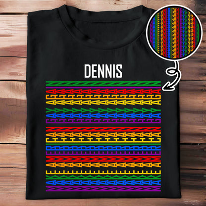 Colorful Celtic Infinity Knot Design - Personalized Custom Unisex T-shirt, Hoodie - FAM384_BBAS