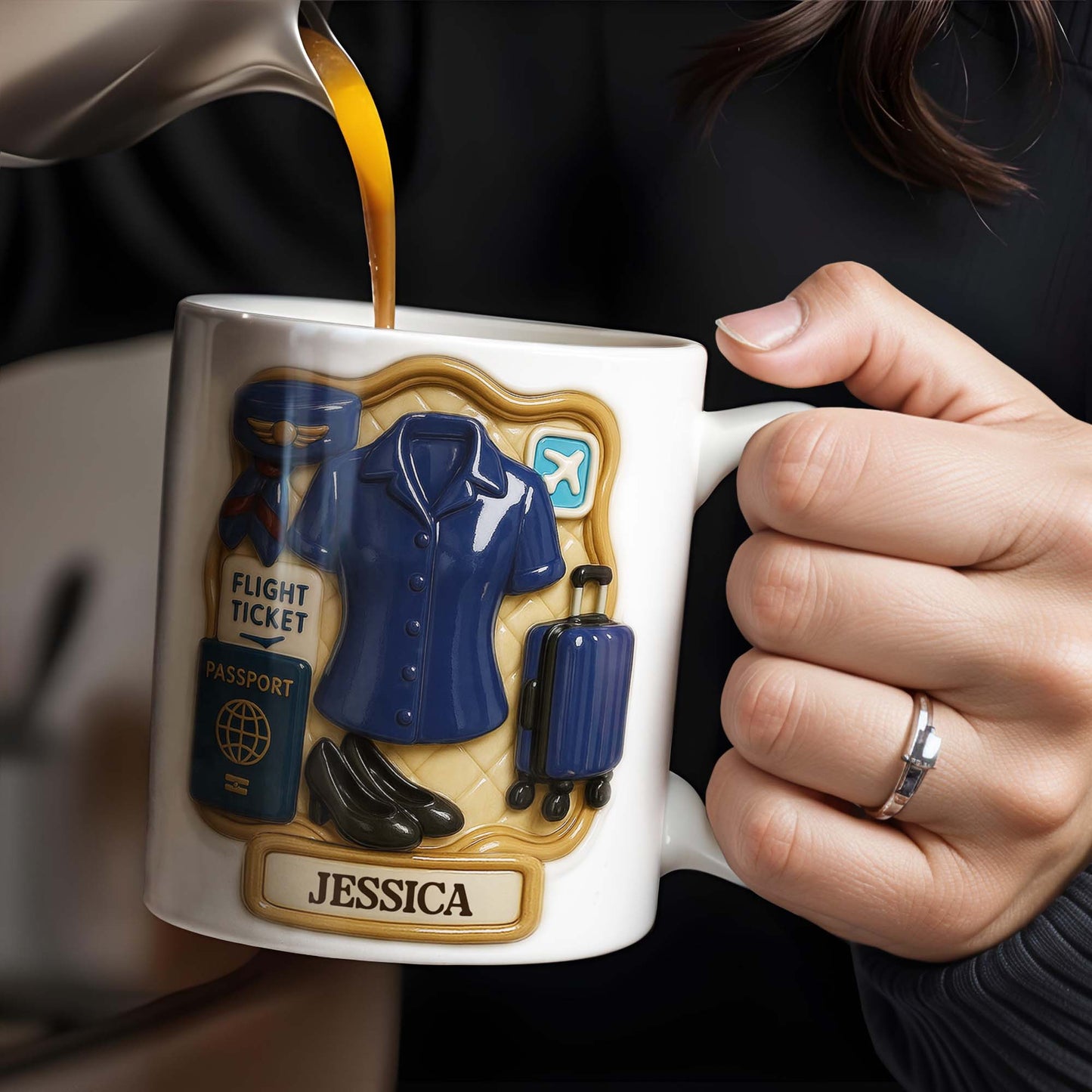 Personalize Your Travel Adventure Coffee Mug